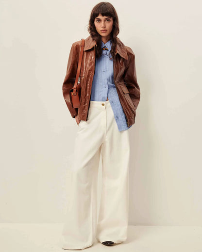 Cognac Leather