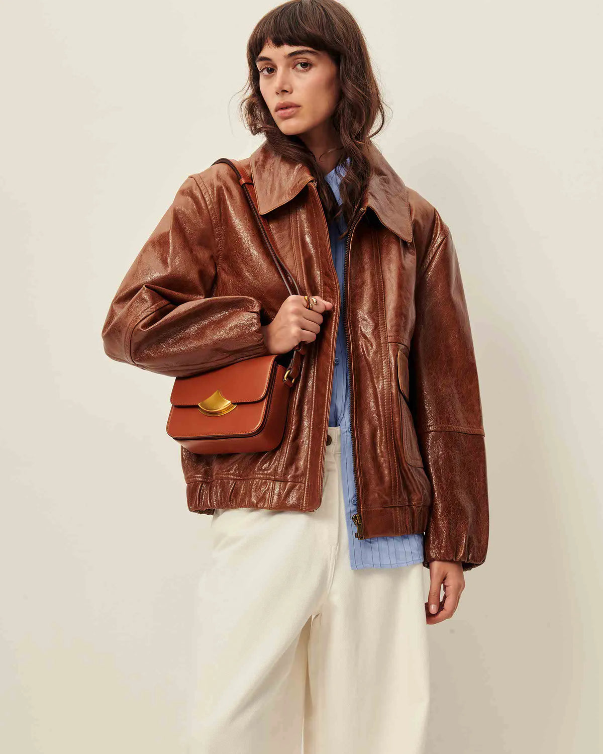 Cognac Leather
