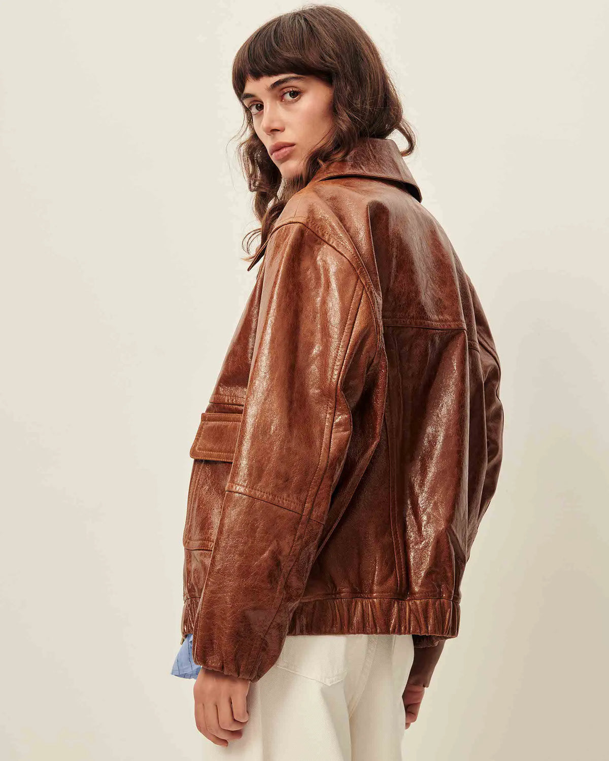 Cognac Leather